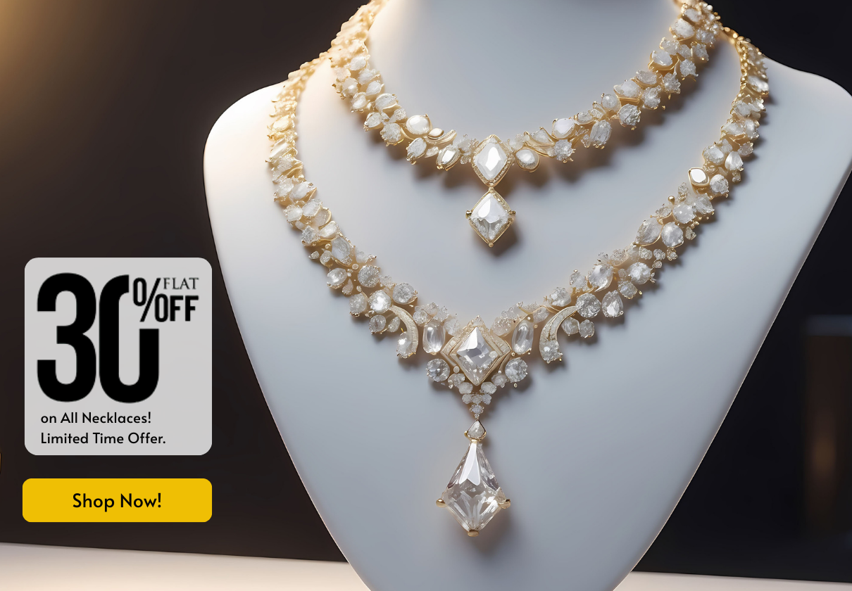 FLAT 30% OFF All Necklaces!