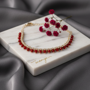 Premium Crystal Beaded Anklet