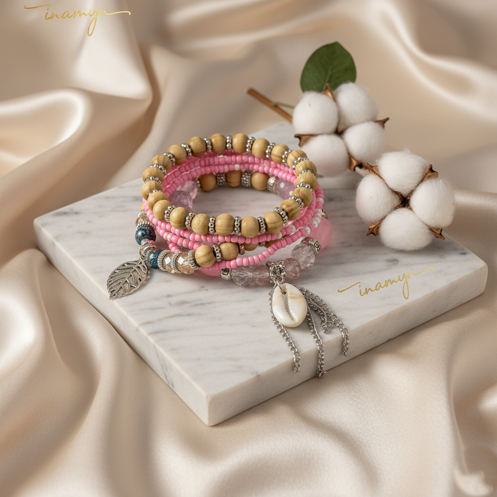 Bohemian Charm Bracelet Set