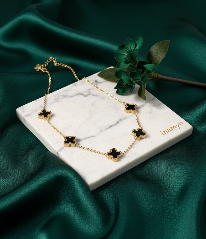 Timeless Clover Gold Pendant Necklace
