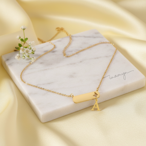 Personalized Initial Charm Necklace