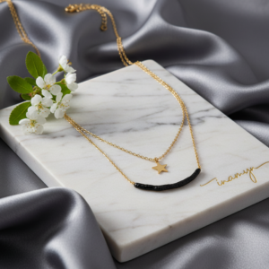Celestial Edge Layered Necklace