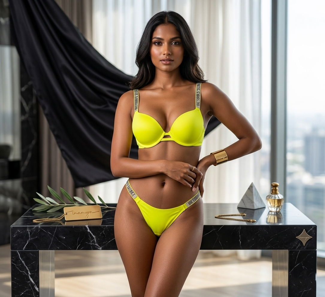 Floral Lace Bra & Panty Set